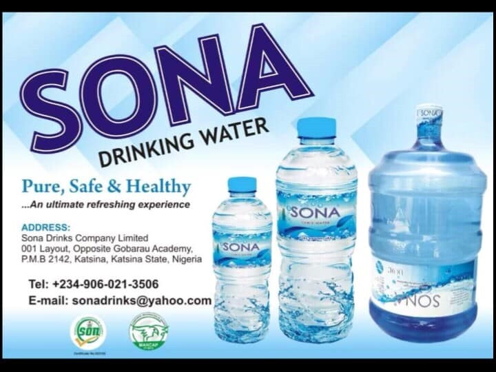 Sona Water Production